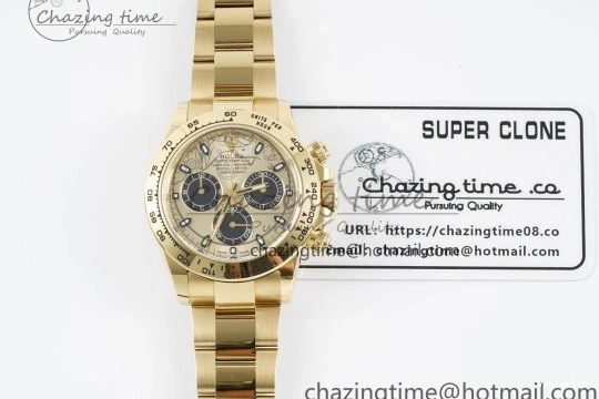 YG 116508 Best Dial YG on Edition Bracelet V2 Clean 1:1 Daytona SA4130 0405